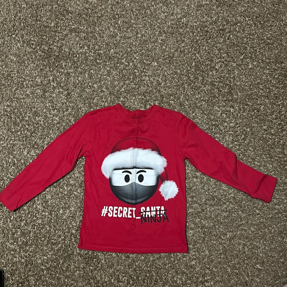 The Children’s Place size 7/8 red long sleeve shirt.